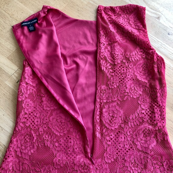 Fuchsia Cocktail Dress - Picture 8 of 12